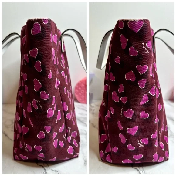 Limited Edition GUCCI Heartbeat Print Canvas Tote Bag - Picture 9 of 17